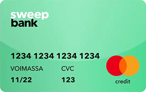 SweepBank luottokortti
